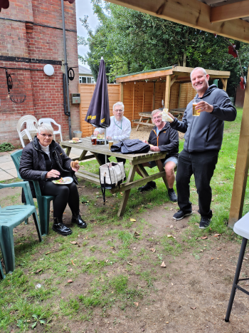 ARAC Events annual BBQ picture of members having fun