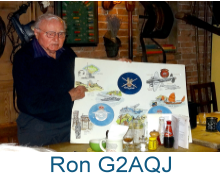 image of a life member awarded for outstanding long term membership on his 100th birthday celebrations with ARAC members