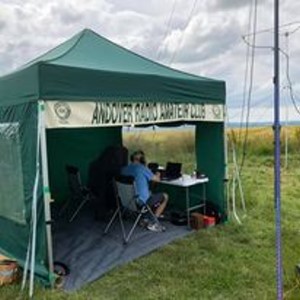 ARAC NFD picture of site, tents and activity