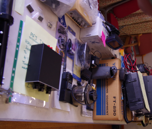 images of past car boot sales from Andover Radio Amateur Club