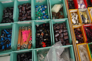 images of past car boot sales from Andover Radio Amateur Club